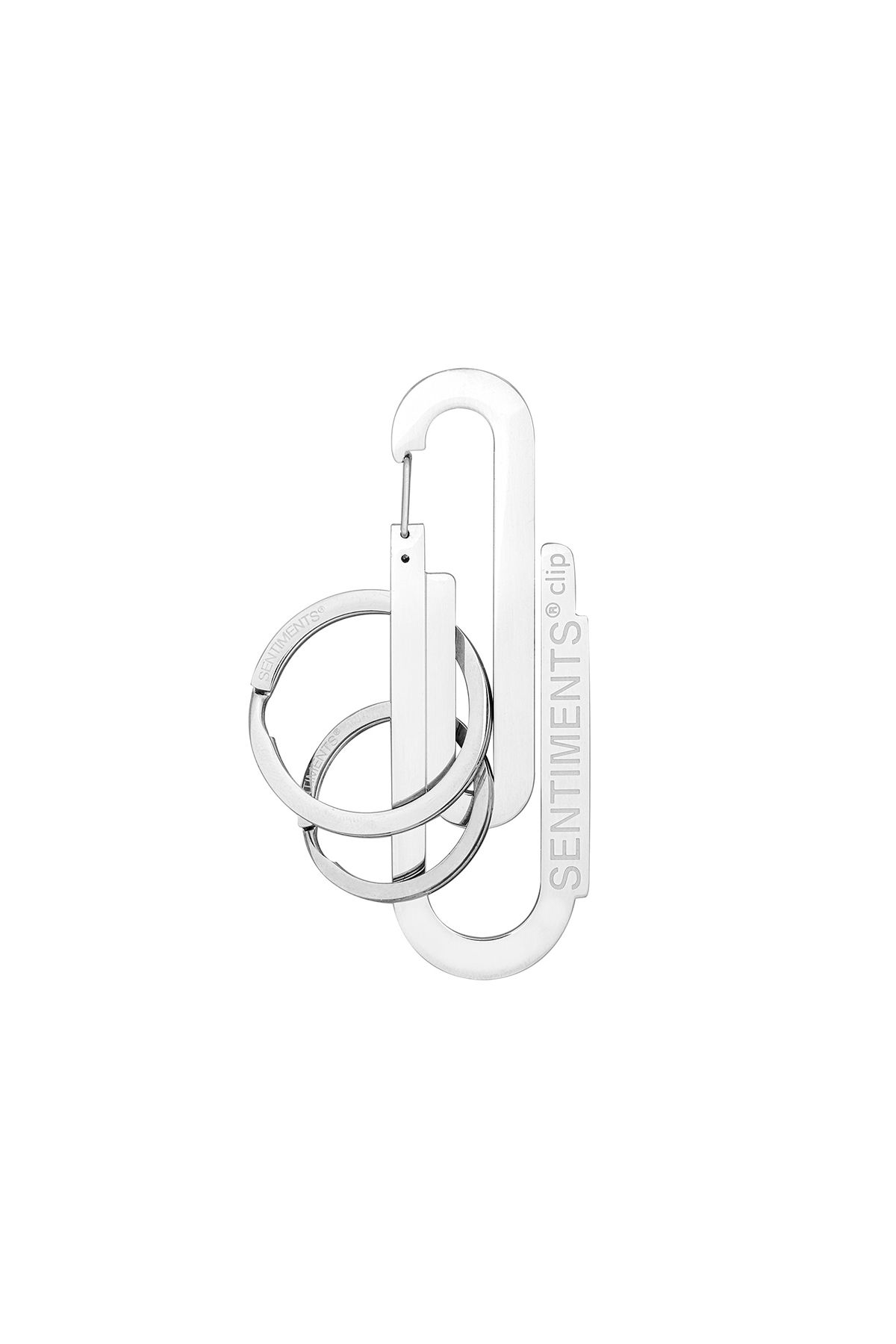 센티멍(SENTIMENTS) NO.591 [SILVER] KEY RING