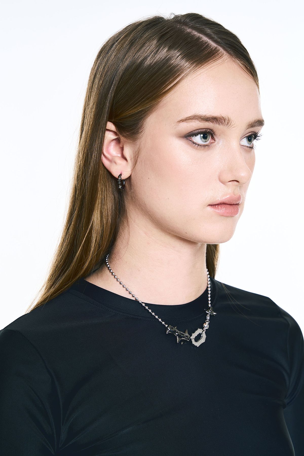 센티멍(SENTIMENTS) NO.614 [BLACK] EARRING