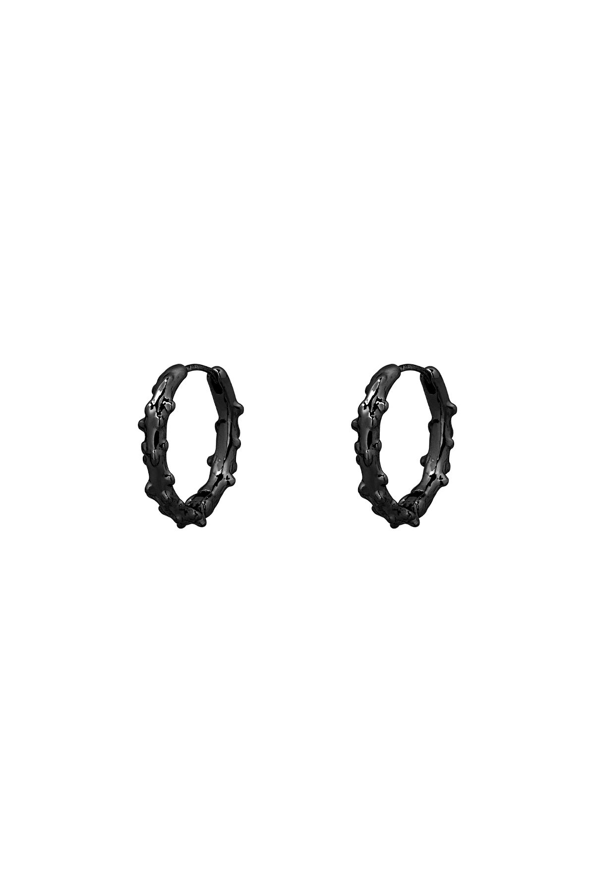센티멍(SENTIMENTS) NO.614 [BLACK] EARRING