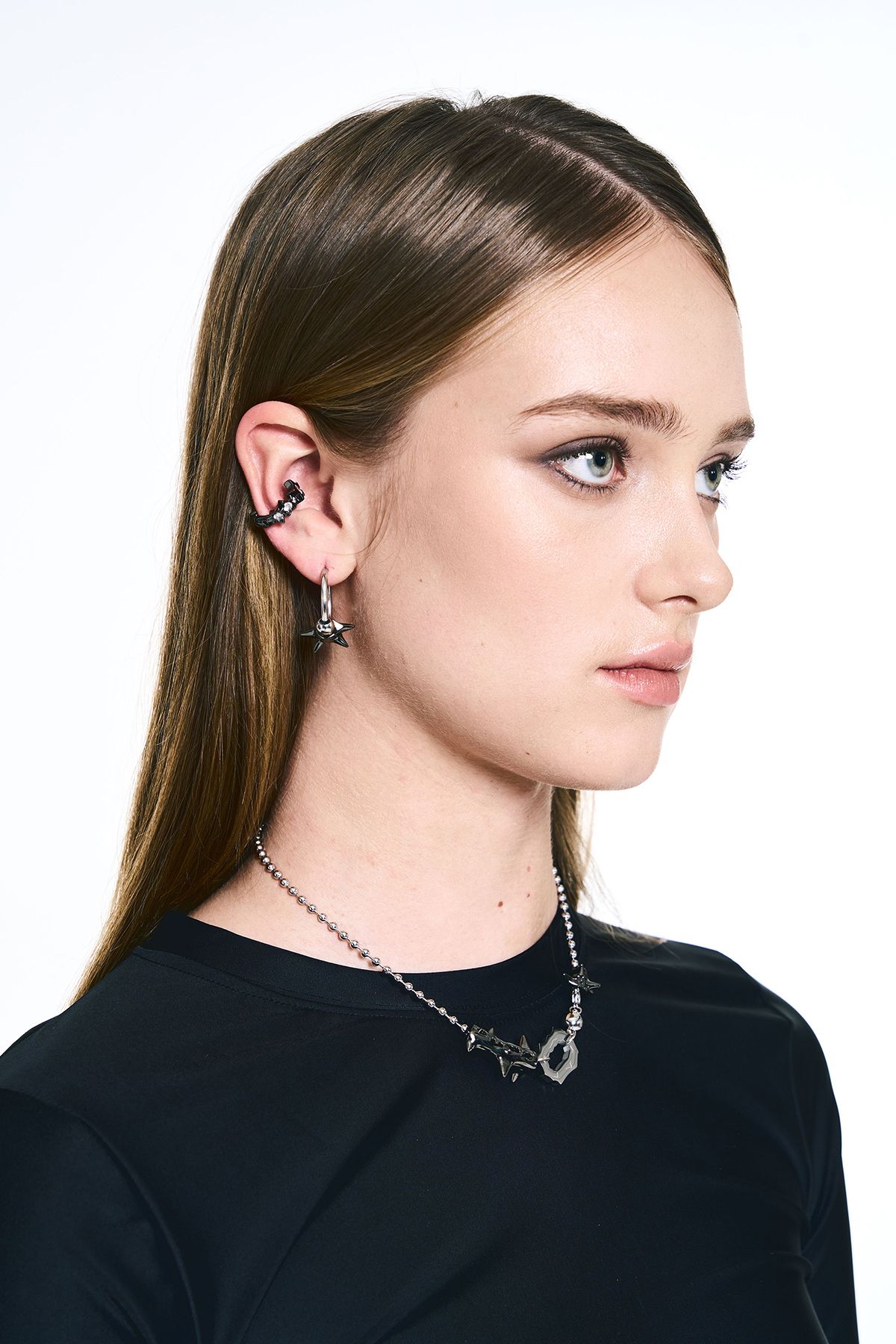 센티멍(SENTIMENTS) NO.621 [BLACK] EARRING