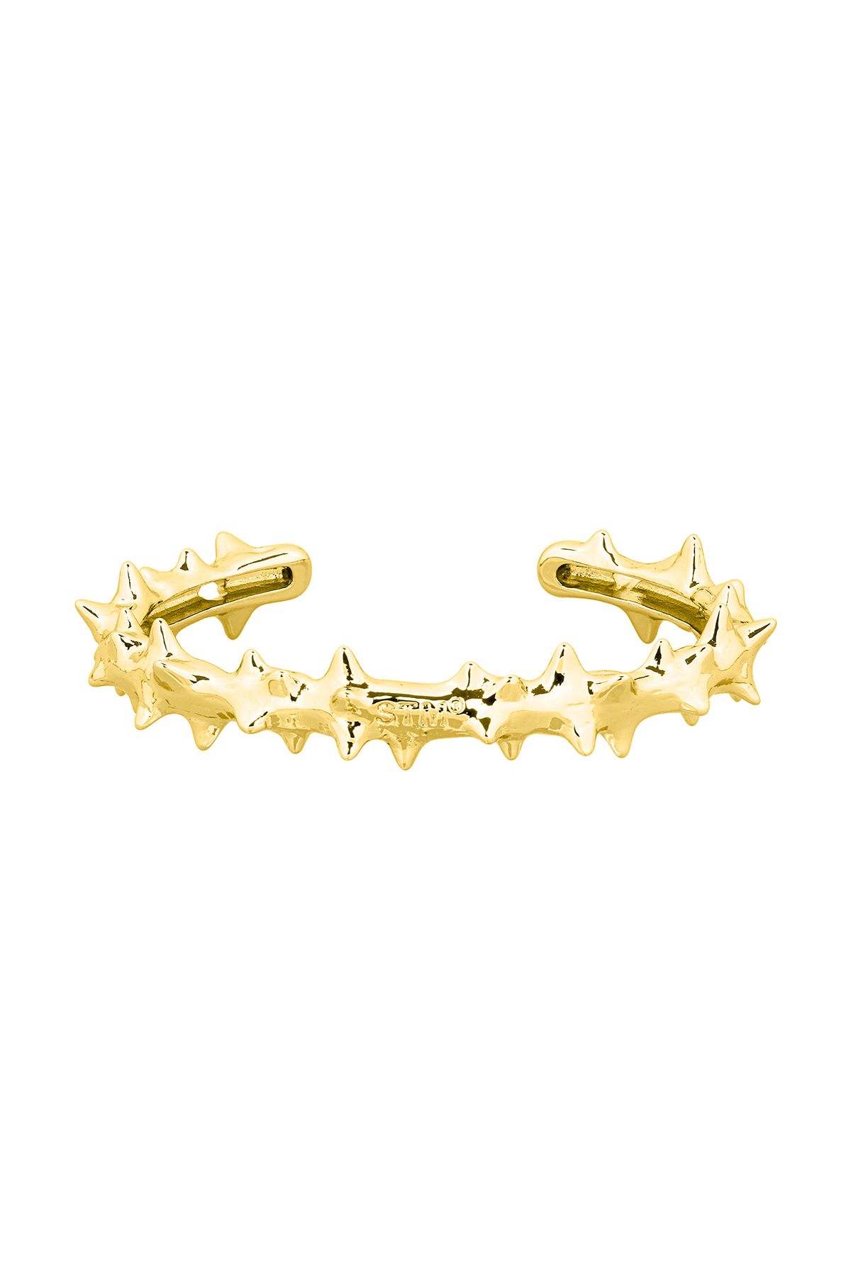 센티멍(SENTIMENTS) NO.630 [GOLD] SPIKY BANGLE BRACELET