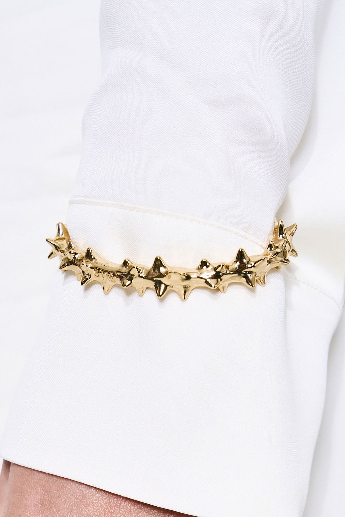 센티멍(SENTIMENTS) NO.630 [GOLD] SPIKY BANGLE BRACELET