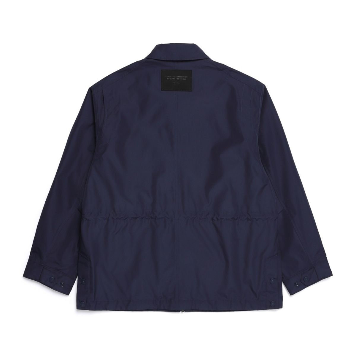 내셔널지오그래픽(NATIONALGEOGRAPHIC) N251WJP050 여성 마르쉬 카라 중기장 점퍼 NAVY
