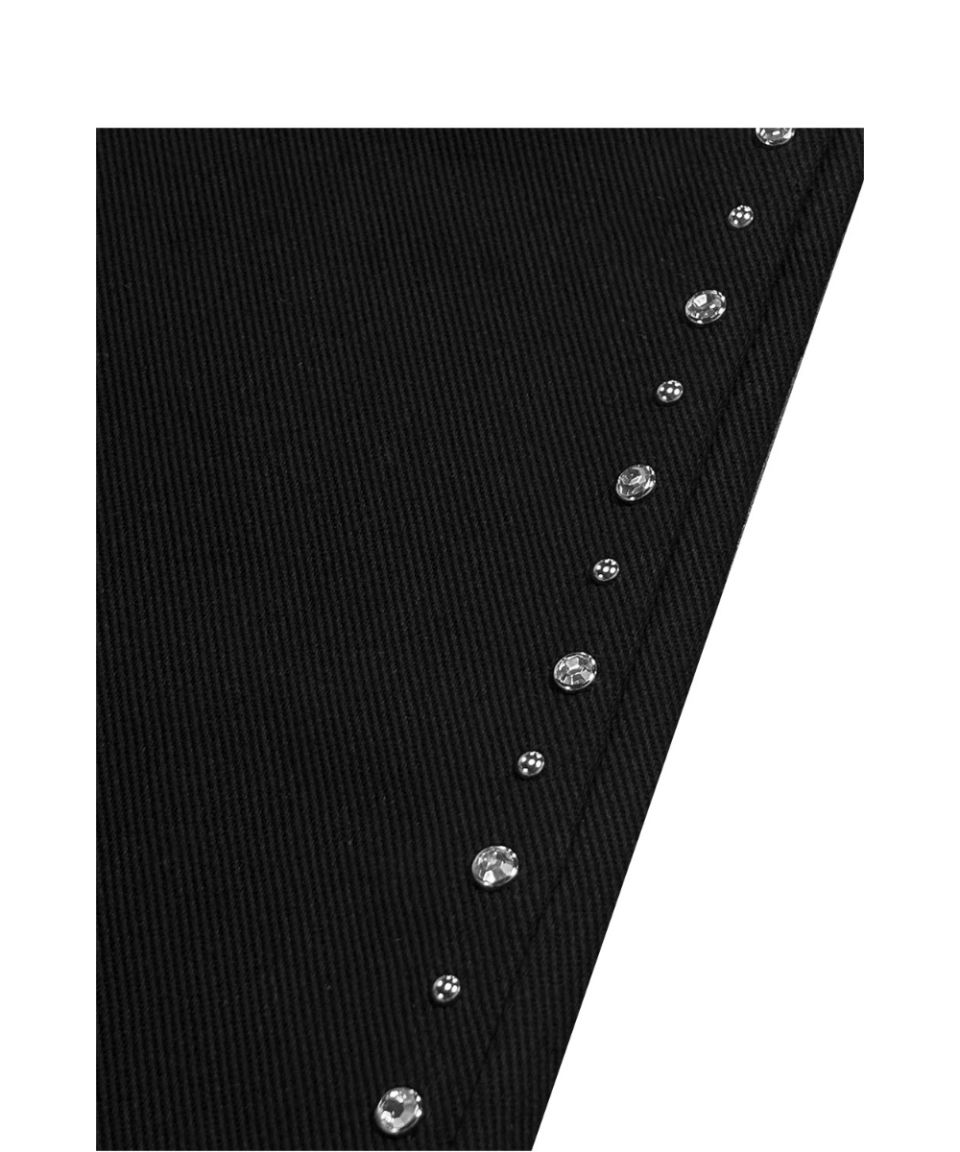 MUSINSA公式 | ODOR Cris studded pants