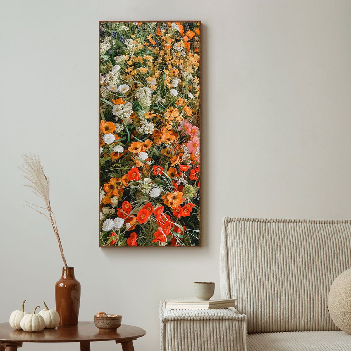 인메이블(INMABLE) 와이드 포스터 액자 대형 인테리어 소품 Floral Reverie