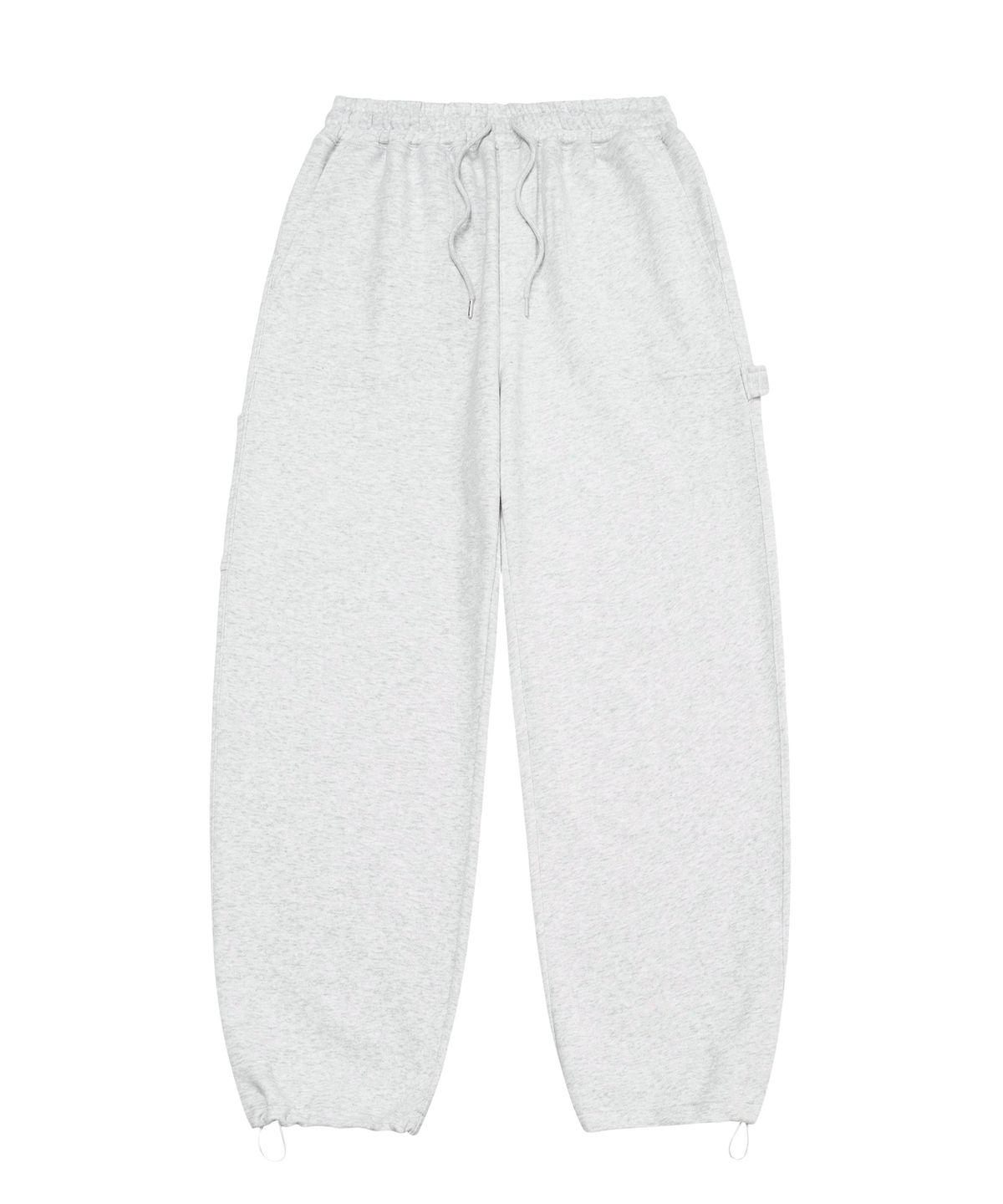 필루미네이트(FILLUMINATE) 카펜터 스웨트 팬츠-라이트그레이
