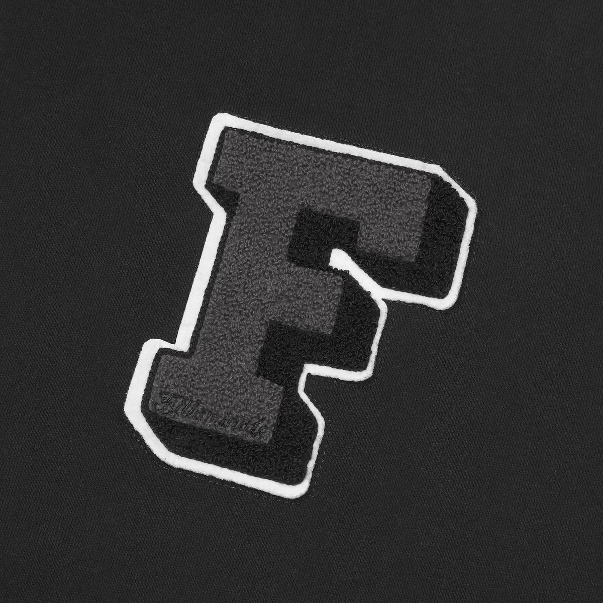 필루미네이트(FILLUMINATE) F 부클 로고 후디-블랙