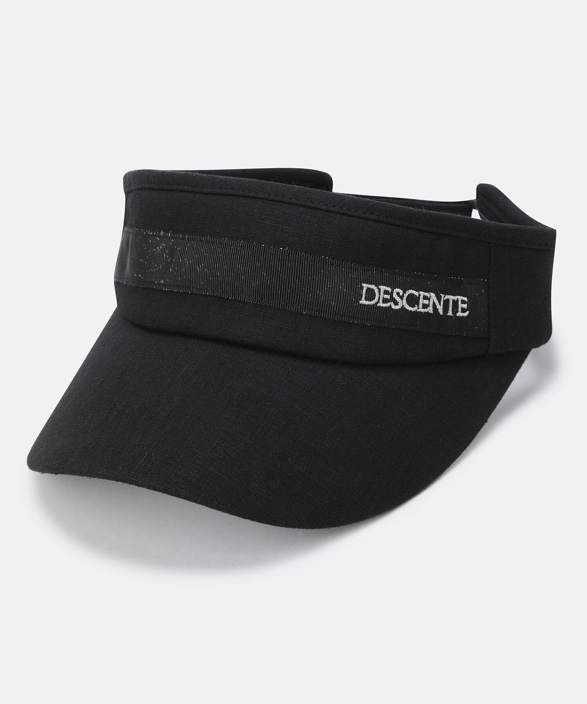 데상트(DESCENTE) 우먼스 썬바이저 블랙(SQ122UCP13)
