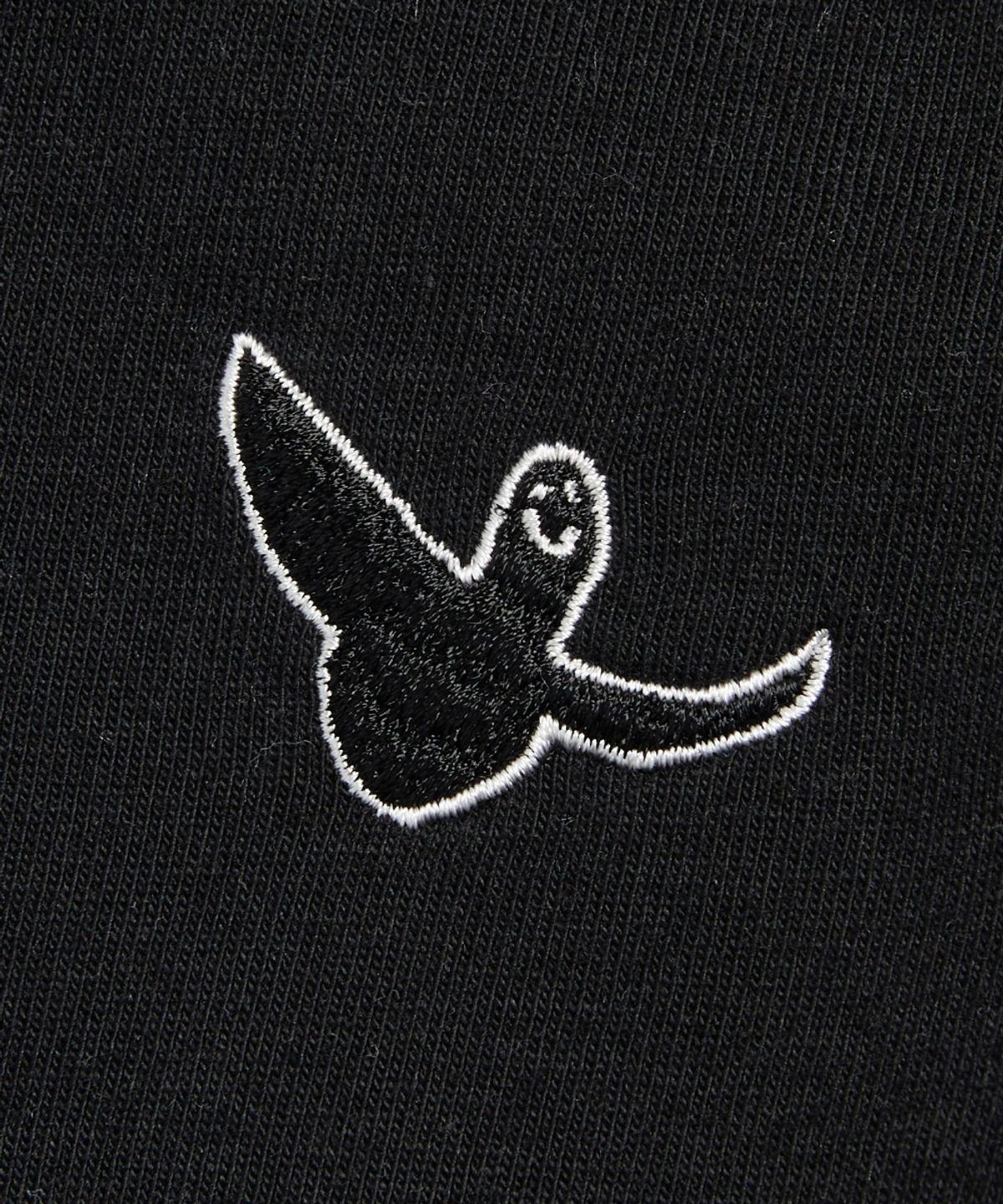 마크곤잘레스(MARK GONZALES) 엔젤 로고 우먼즈 크롭 긴팔 티셔츠 - BLACK