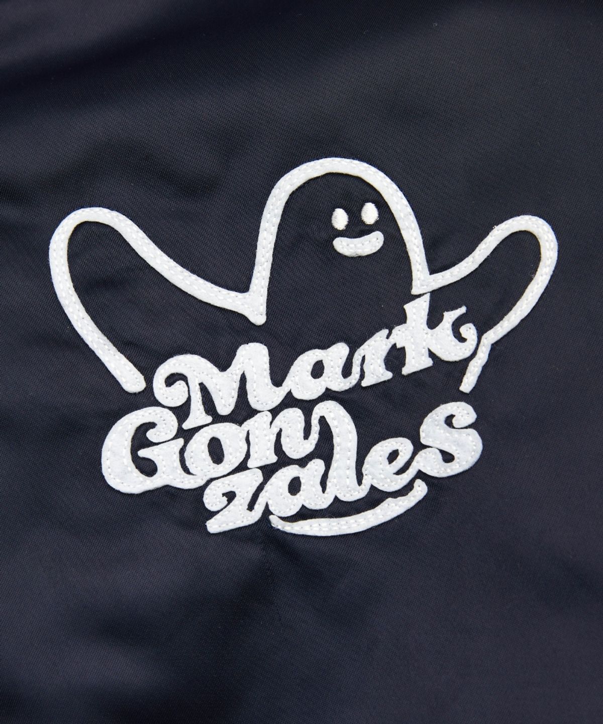 마크곤잘레스(MARK GONZALES) 뉴엔젤 바시티 자켓 - NAVY