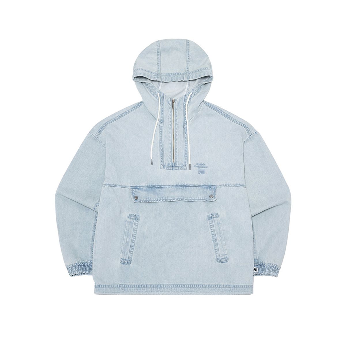 코닥(KODAK) 에센셜 후드 데님 아노락 DENIM