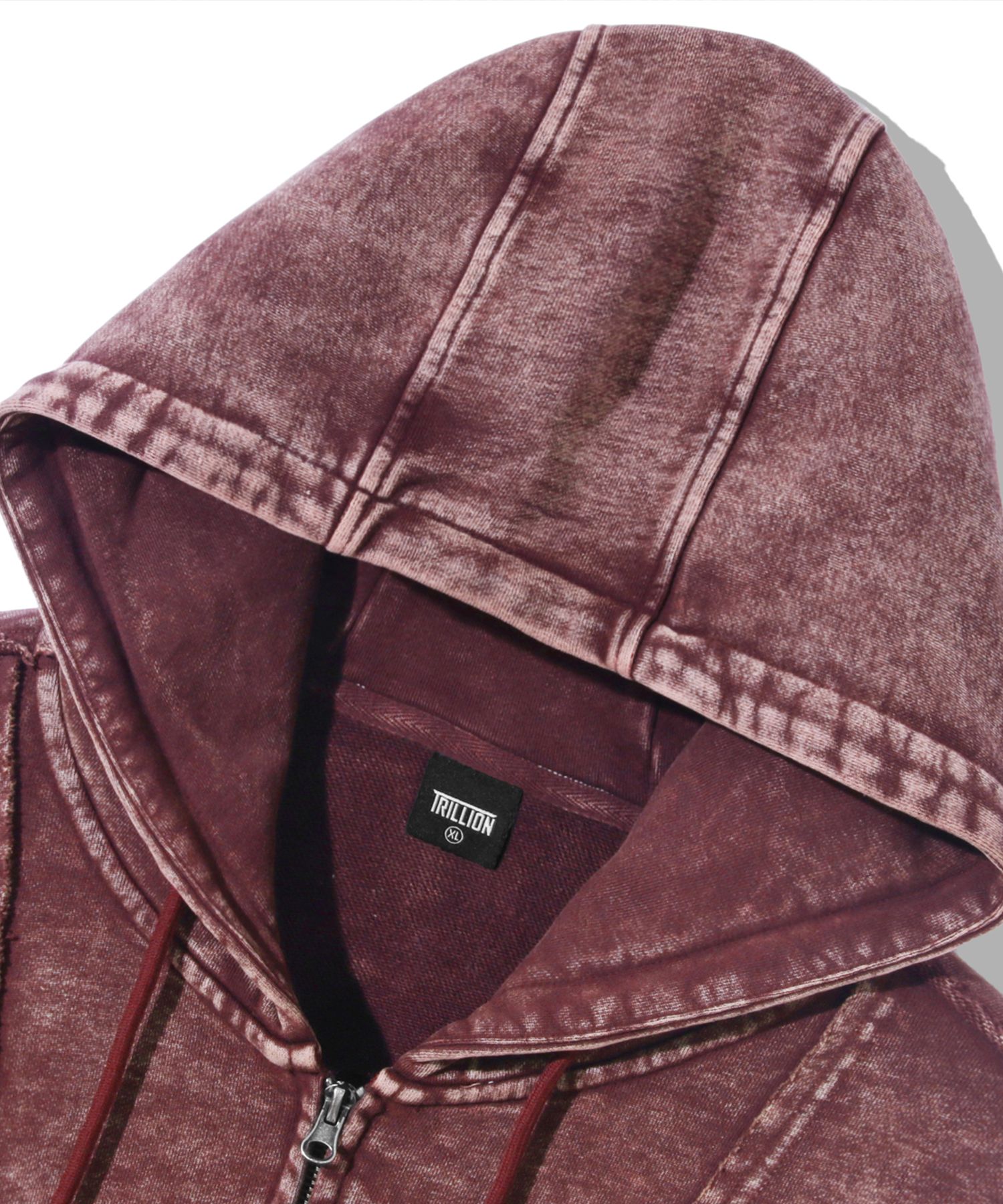 パーカー・フーディ TRILLION Overfit destroyed pigment hood zip up 5JH480 MUSINSA | TRILLION Overfit Destroyed Pigment Hooded Zip-Up