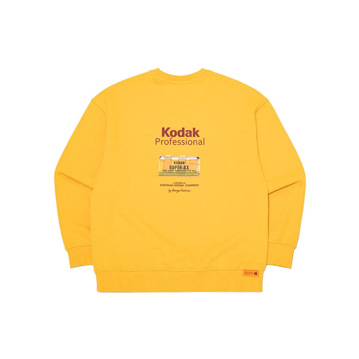 코닥(KODAK) 메일러 그래픽 맨투맨 YELLOW