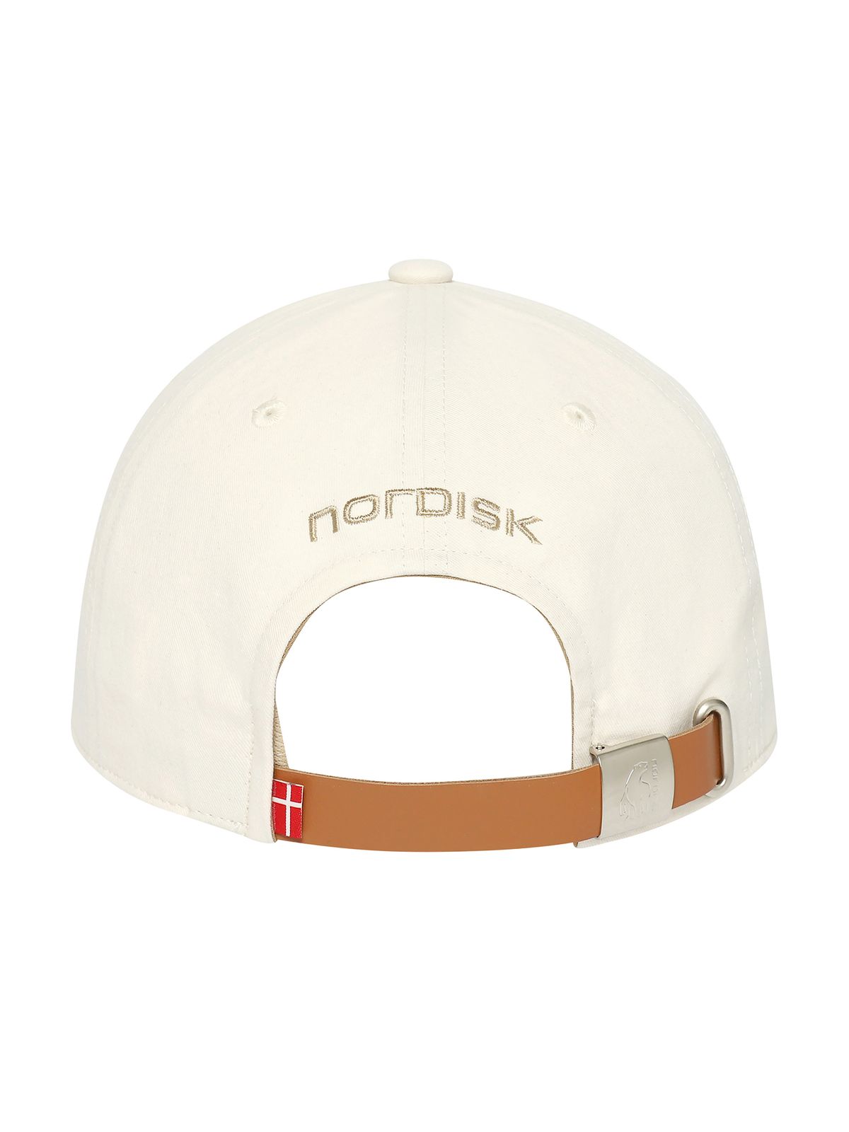 노르디스크(NORDISK) 폴라베어 로고 코튼 볼캡_Off White