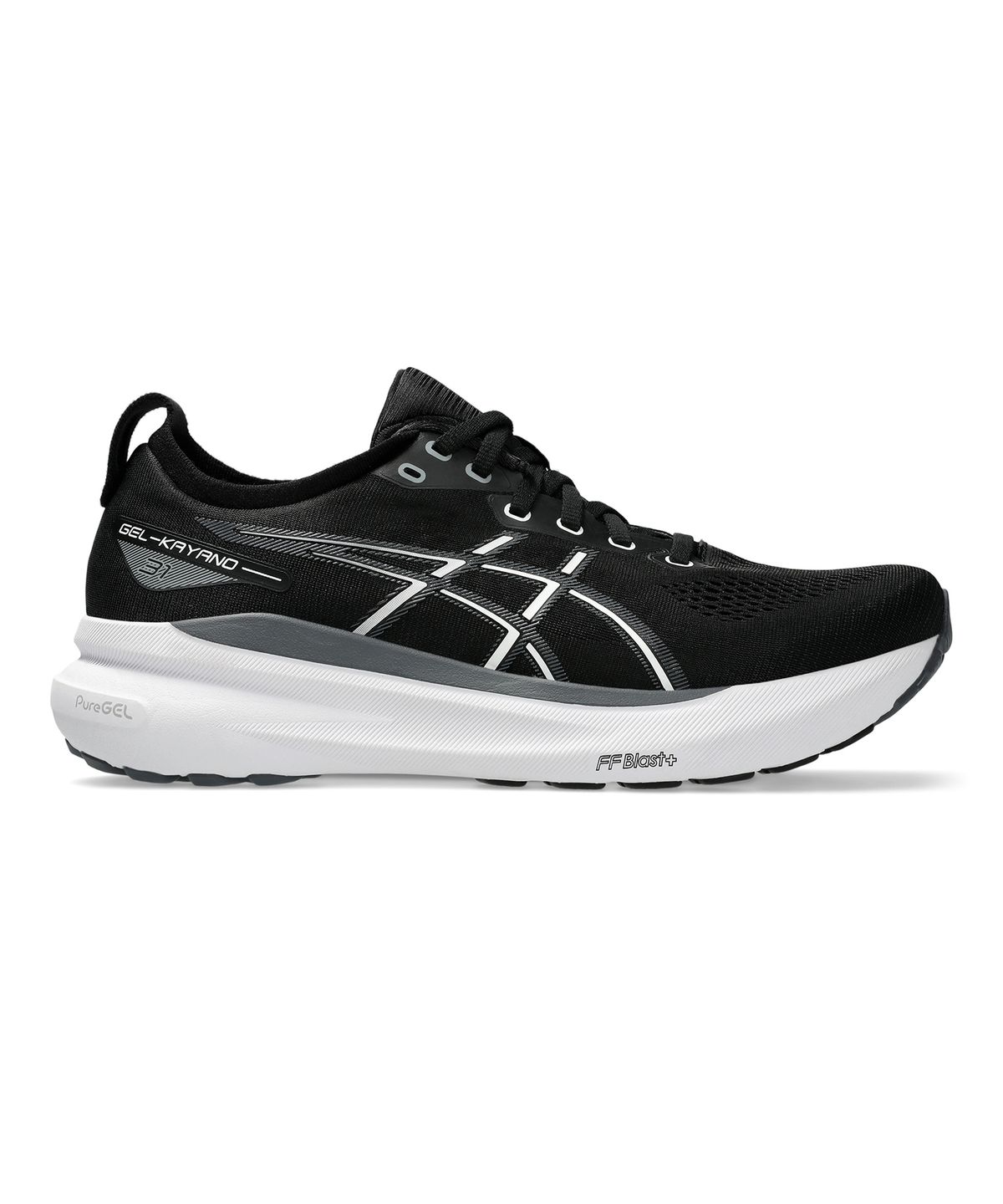 아식스(ASICS) 젤-카야노 31 맨 와이드 - 블랙:화이트/1011B869-002