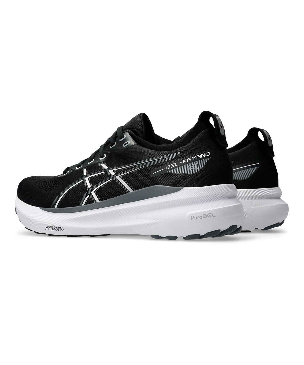아식스(ASICS) 젤-카야노 31 맨 와이드 - 블랙:화이트/1011B869-002