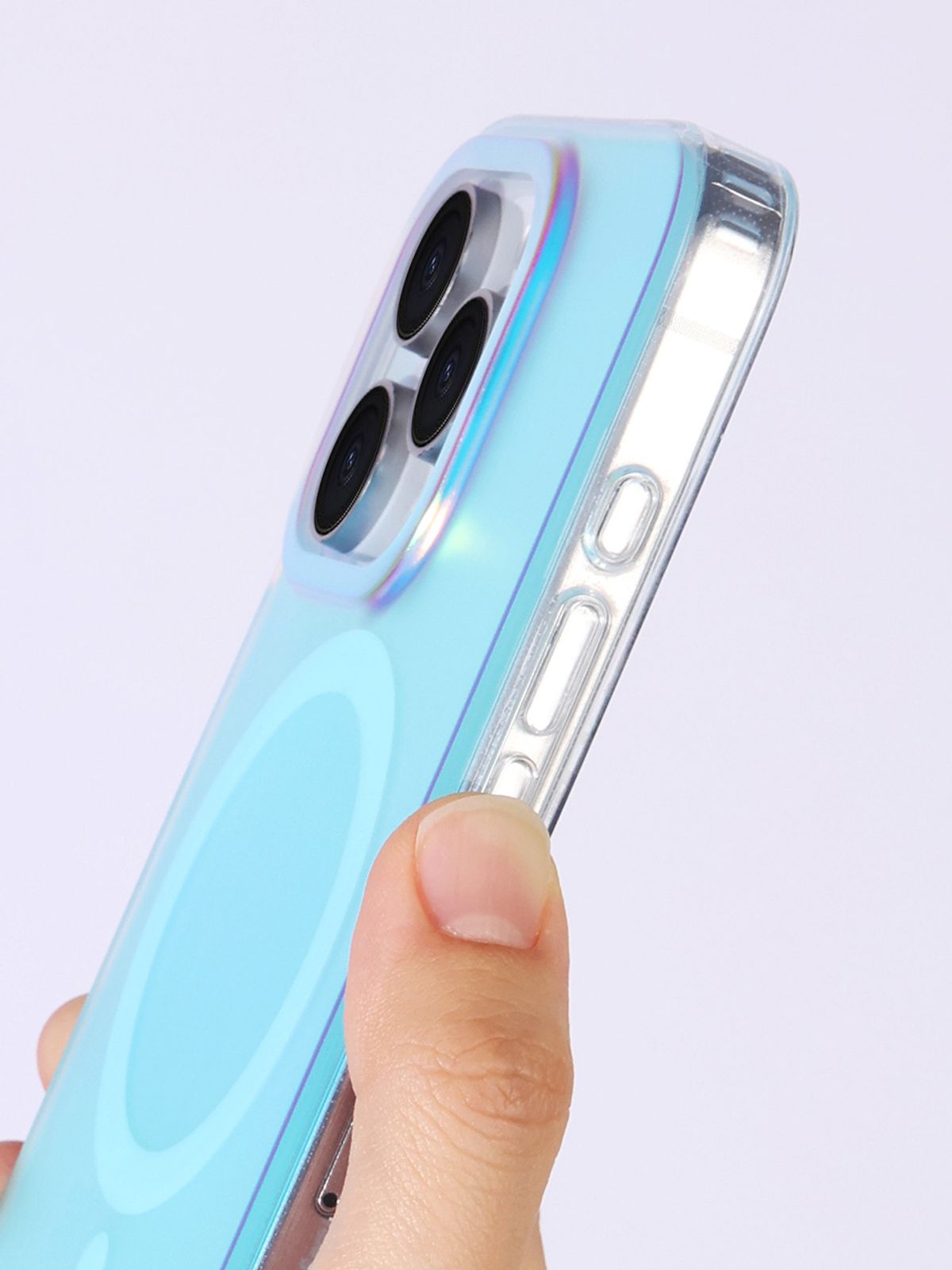디자인스킨(DESIGNSKIN) 갤럭시S25/플러스/울트라 피닉스 범퍼 맥세이프 케이스-홀로그램