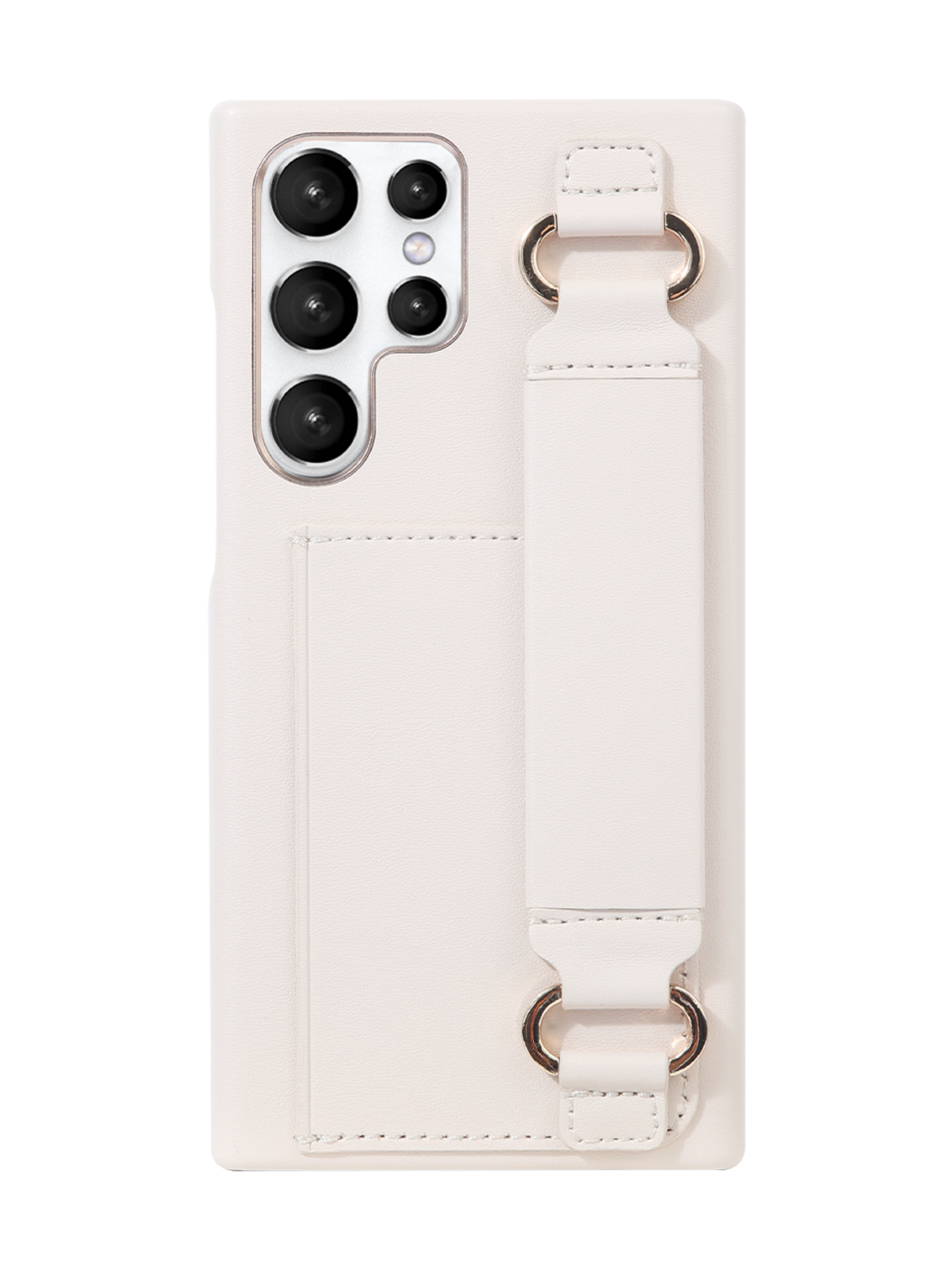 디자인스킨(DESIGNSKIN) 갤럭시S25울트라 밴딩 스트랩 풀커버 카드 케이스