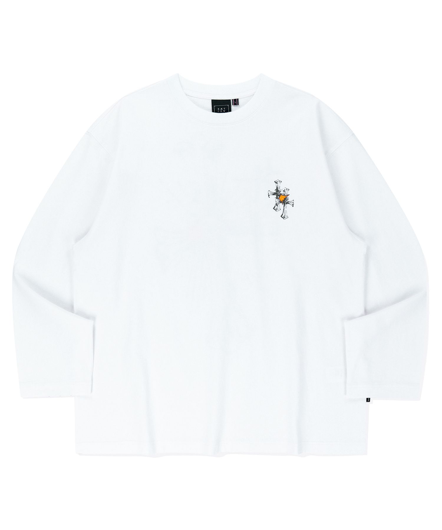[ROMANTIC CROWN]★25SS★韓国人気★NEO GOTHIC CROSS L/S MUSINSA公式 | ROMANTIC CROWN Neo Gothic Cross Long Sleeve T