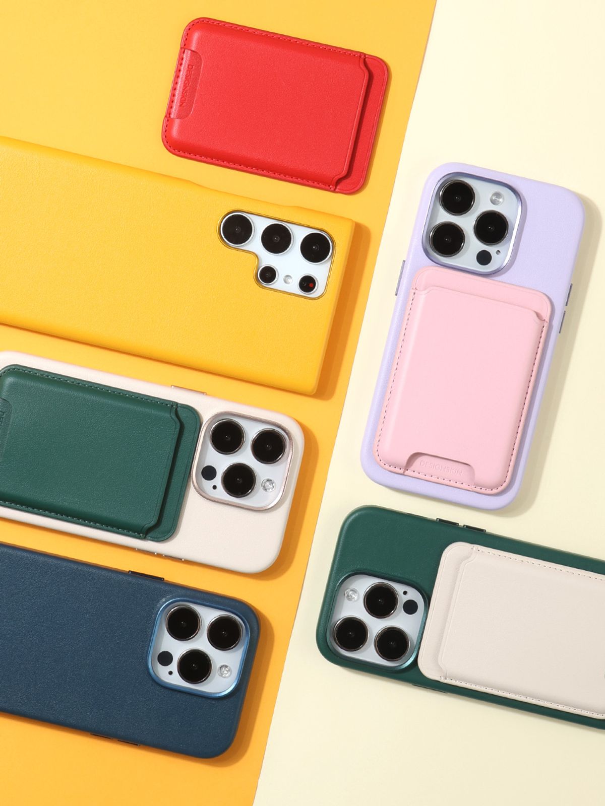 디자인스킨(DESIGNSKIN) 갤럭시S25울트라 맥세이프 풀커버 케이스-퍼플
