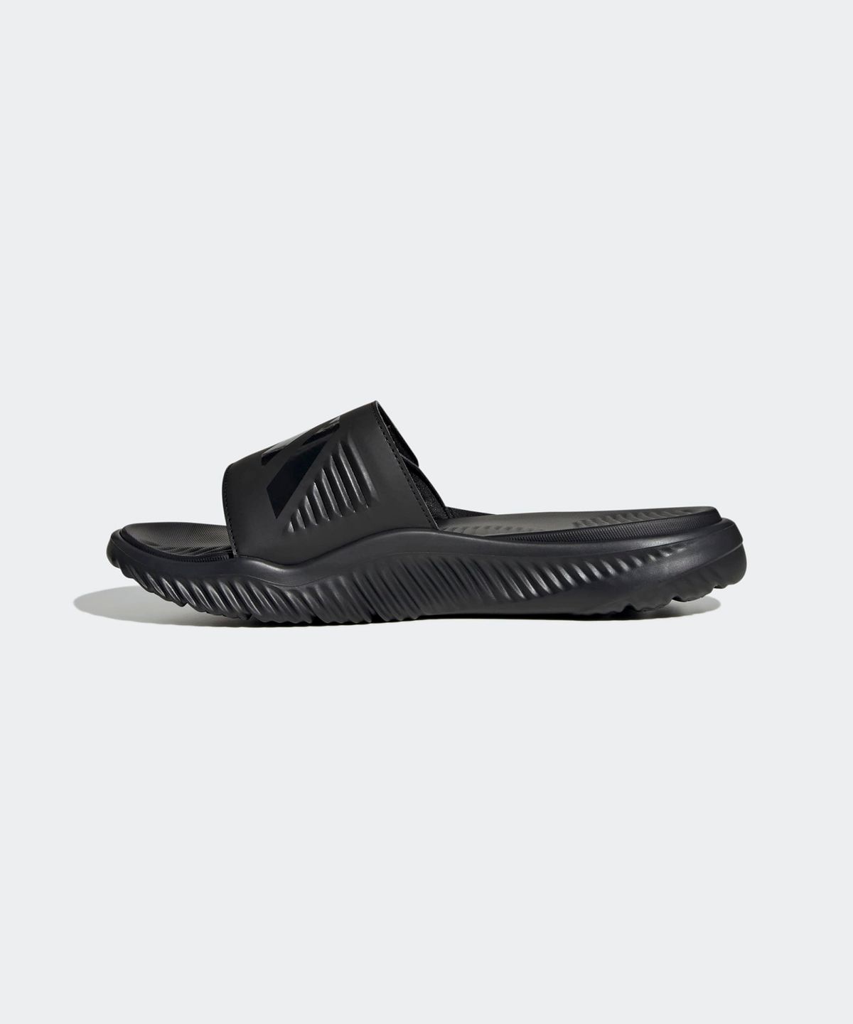 아디다스(ADIDAS) 알파리스폰스 1.0 슬라이드 - 블랙 / JP5434