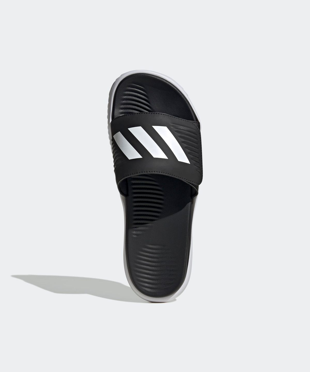 아디다스(ADIDAS) 알파리스폰스 1.0 슬라이드 - 블랙:화이트 / JP5437