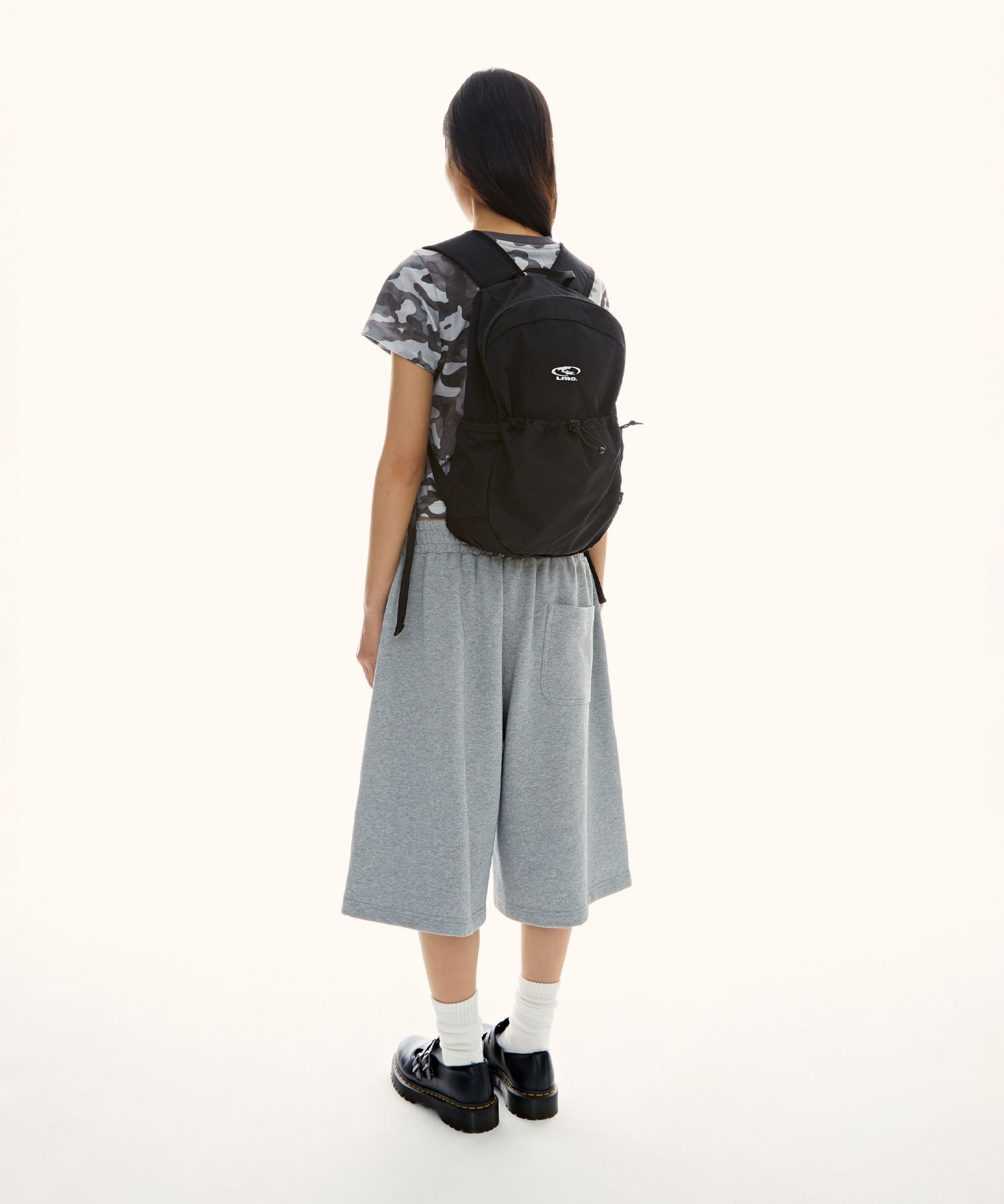 MUSINSA | LMC OVAL GLOBE RETINA BACKPACK black