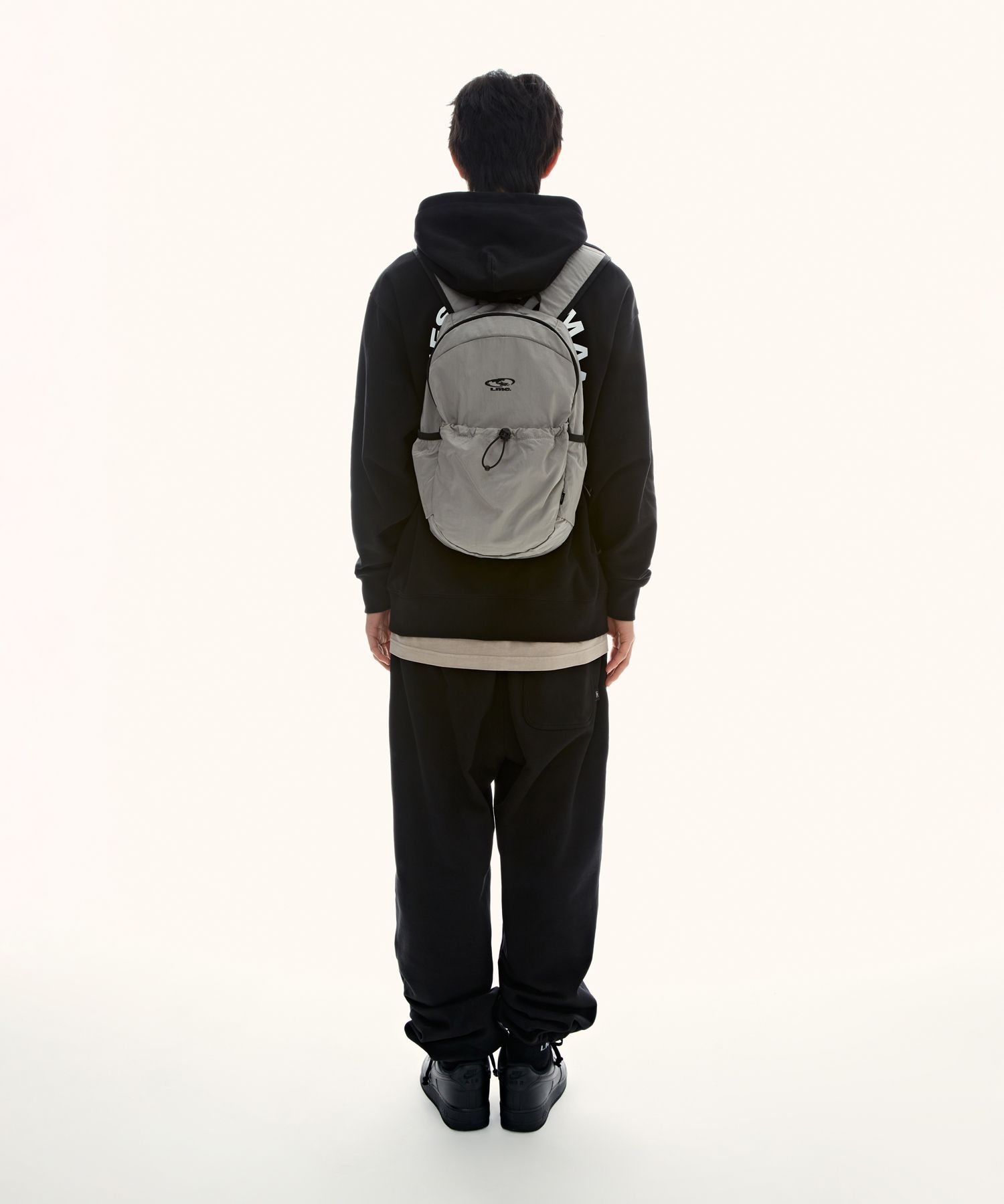 [ LMC ]★25SS★韓国人気★OVAL GLOBE RETINA BACKPACK MUSINSA | LMC OVAL GLOBE RETINA BACKPACK black