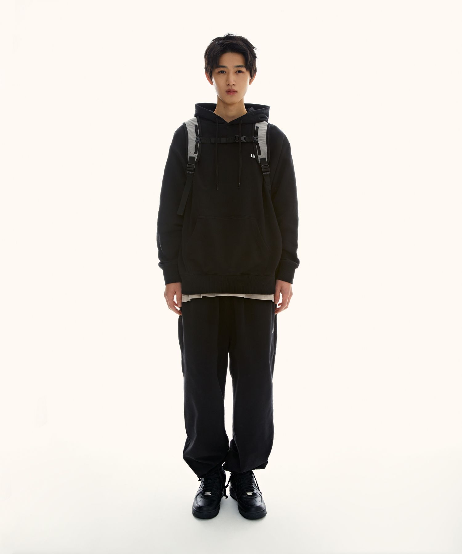 MUSINSA | LMC OVAL GLOBE RETINA BACKPACK black