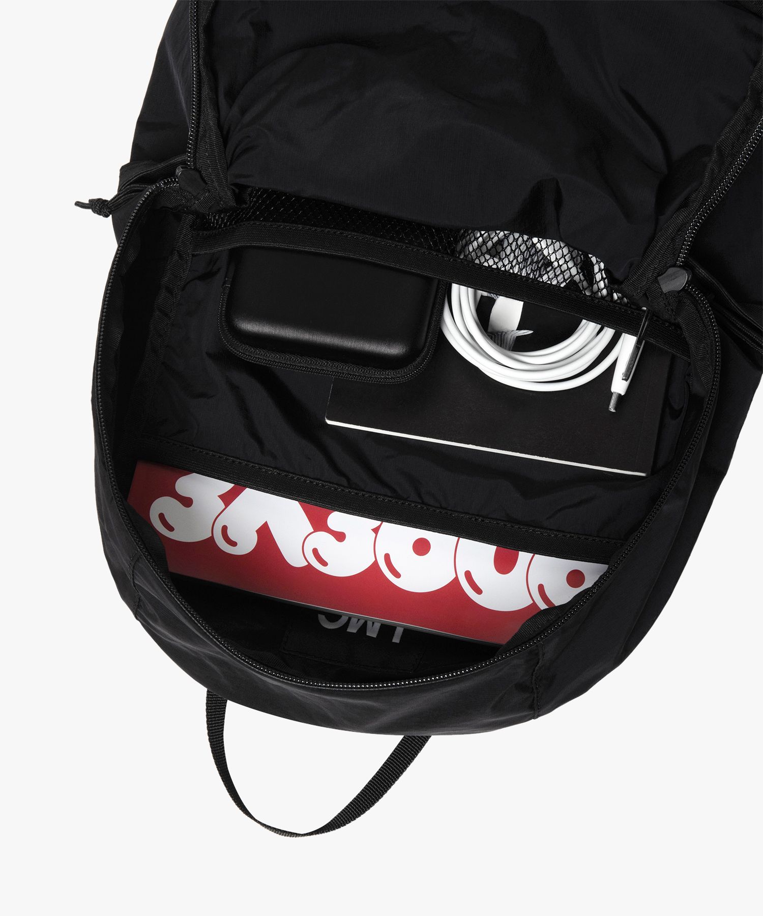 MUSINSA | LMC OVAL GLOBE RETINA BACKPACK black