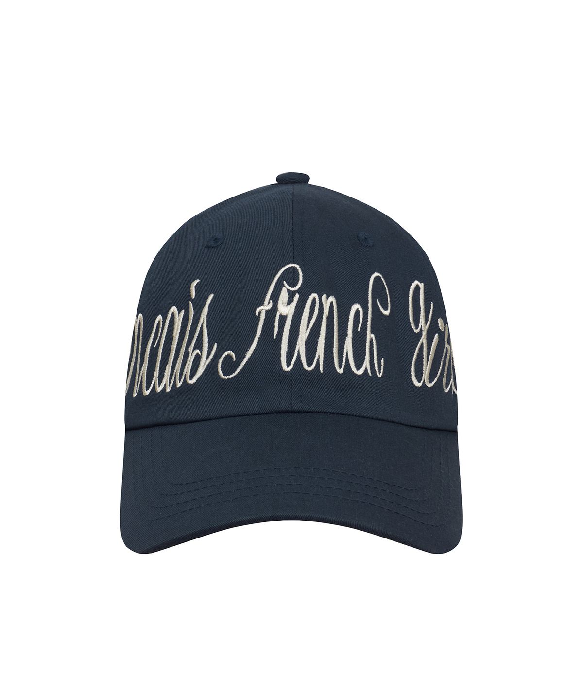 라티젠(LARTIGENT) L15 LETTERING BALL CAP(NAVY)