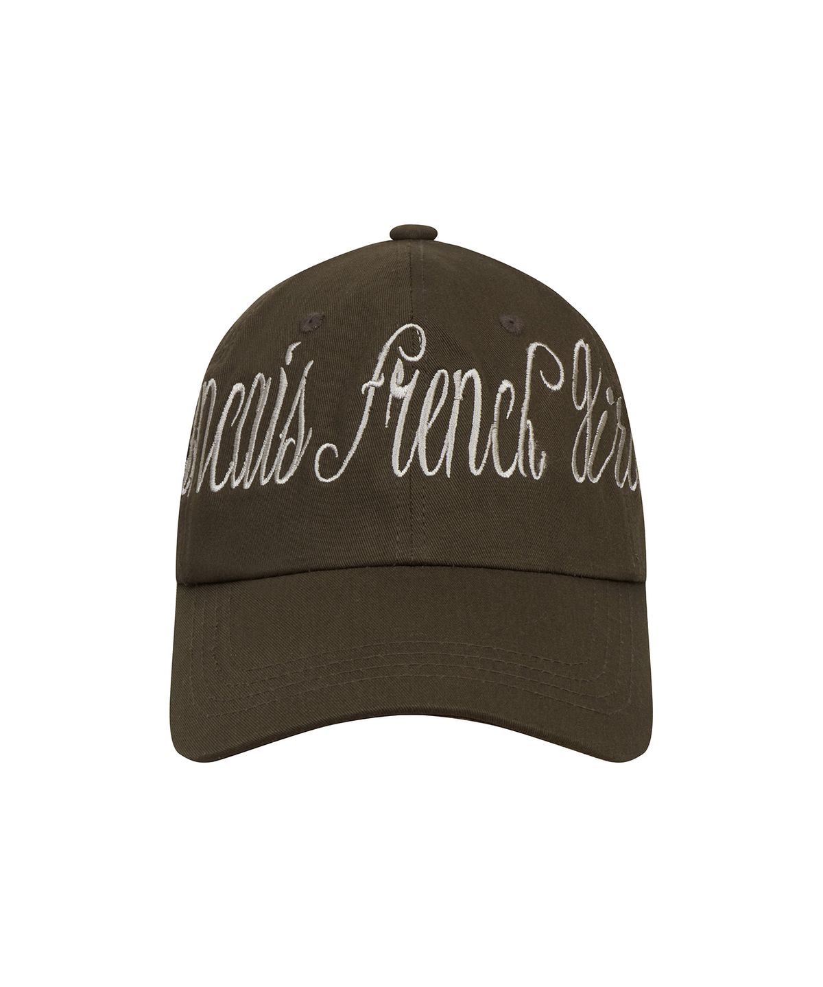 라티젠(LARTIGENT) L15 LETTERING BALL CAP(BROWN)