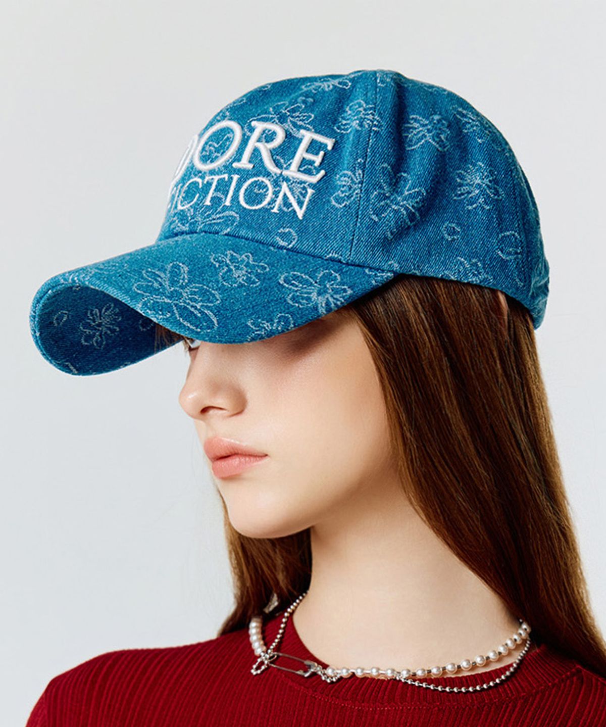 라티젠(LARTIGENT) L15 JADORE BALL CAP(BLUE)