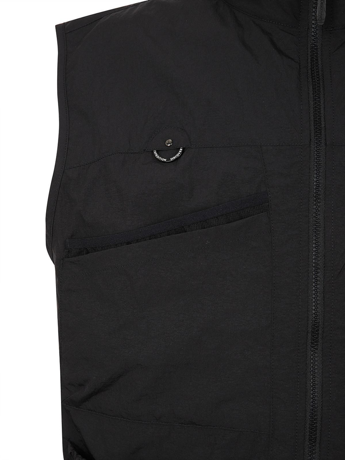 디스커버리 익스페디션(DISCOVERY EXPEDITION) 남성 경량 하이넥 베스트 (BLACK)