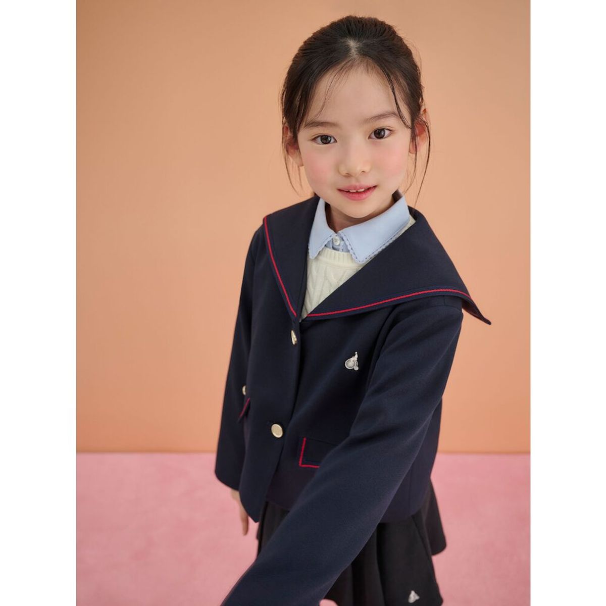 빈폴 키즈(BEANPOLE KIDS) 여아 세일러 재킷  네이비 (BI5111G01R)