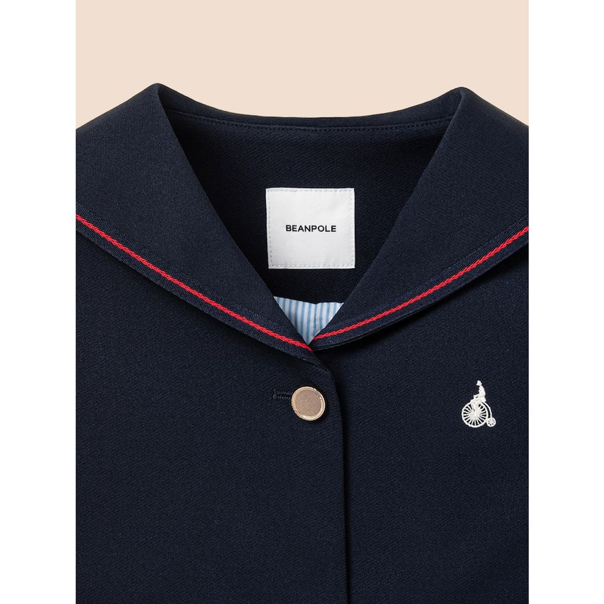 빈폴 키즈(BEANPOLE KIDS) 여아 세일러 재킷  네이비 (BI5111G01R)