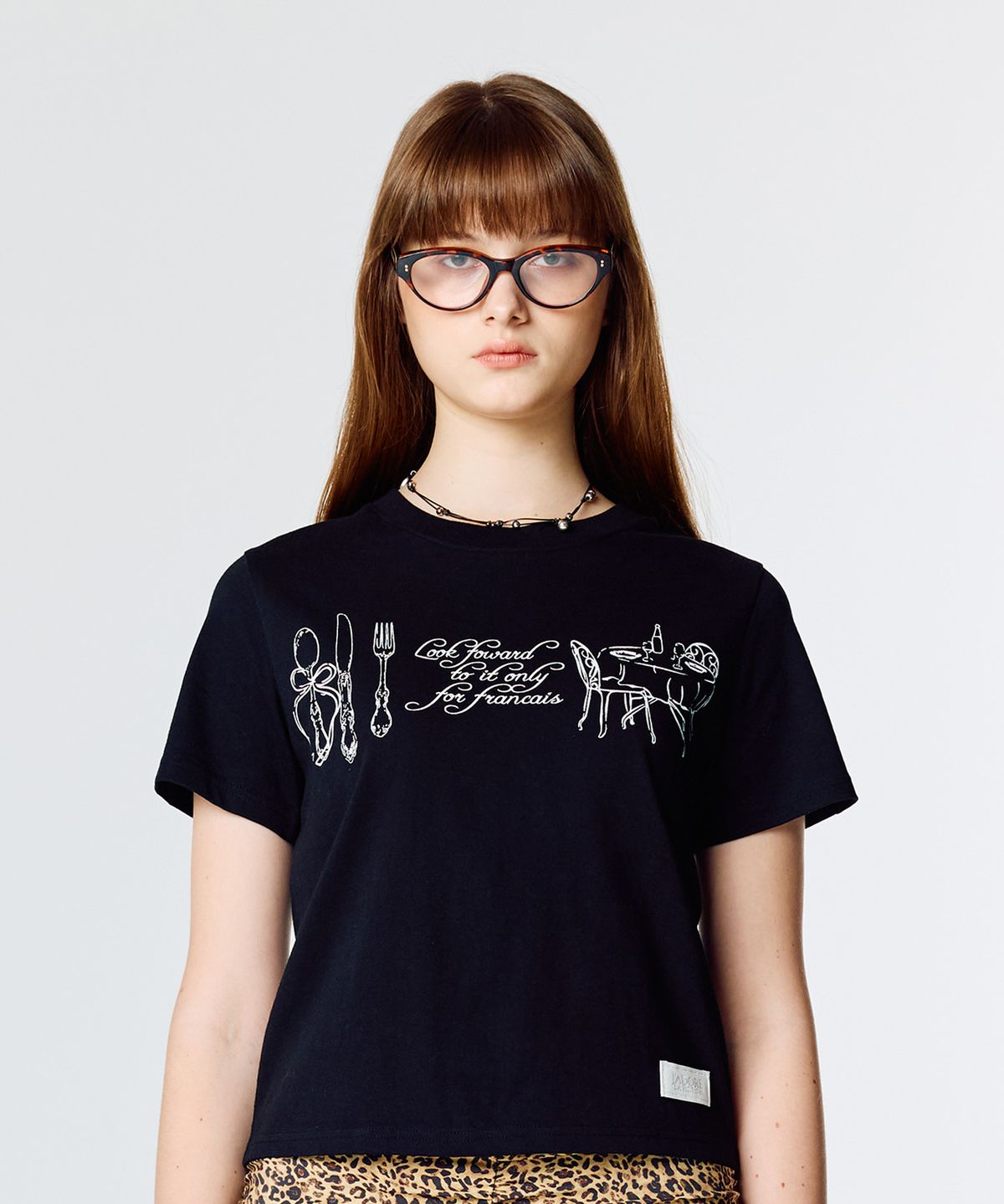 라티젠(LARTIGENT) L15 PARTY T-SHIRT(BLACK)