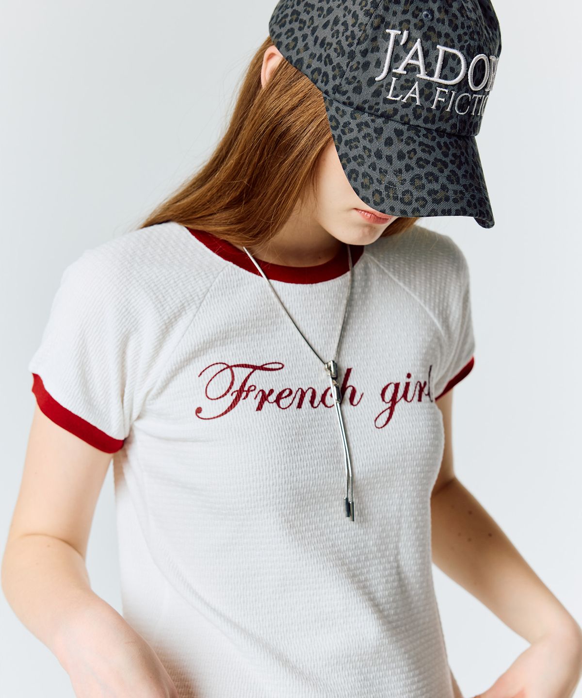 라티젠(LARTIGENT) L15 RINGER T-SHIRT(WHITE)