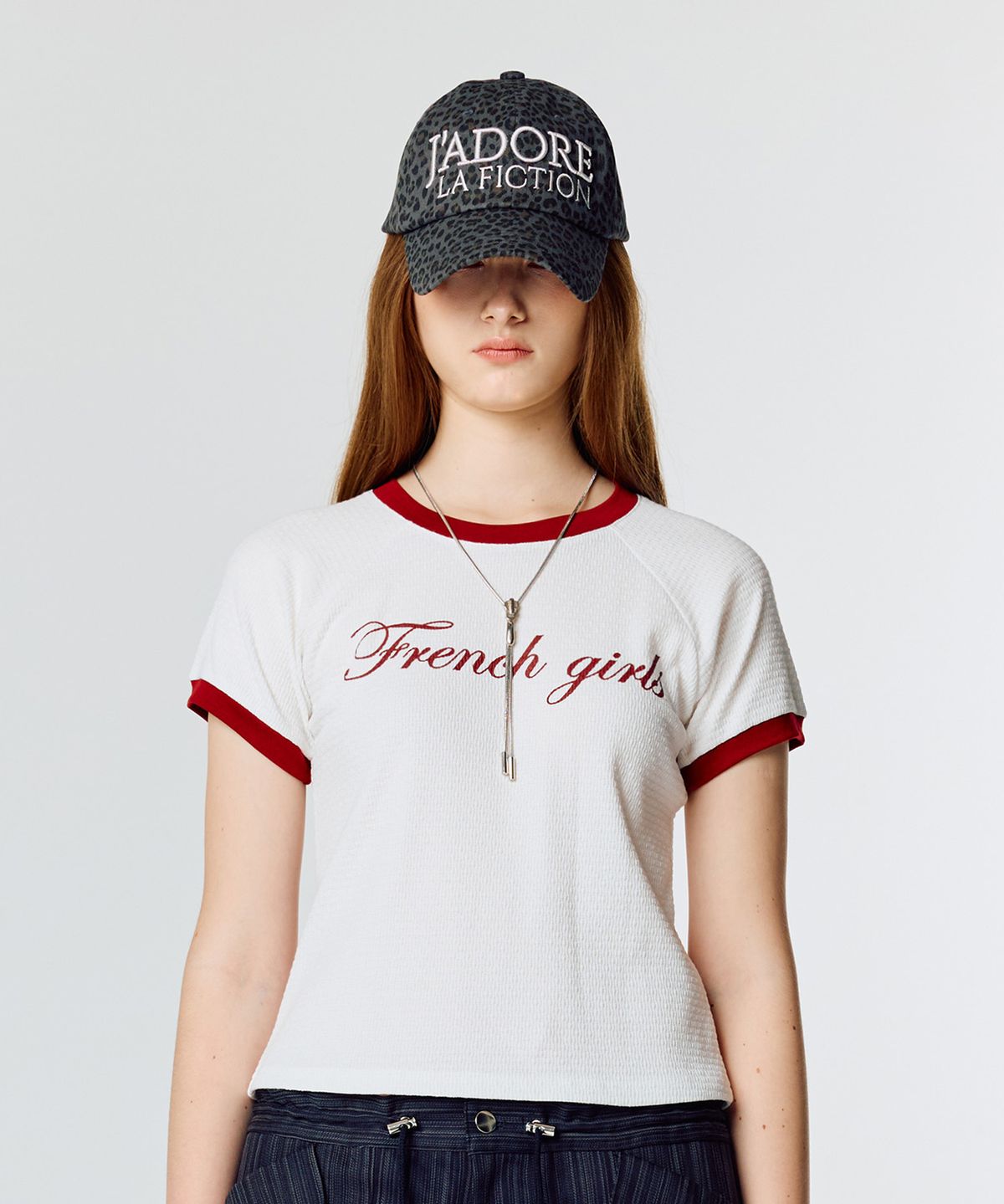 라티젠(LARTIGENT) L15 RINGER T-SHIRT(WHITE)