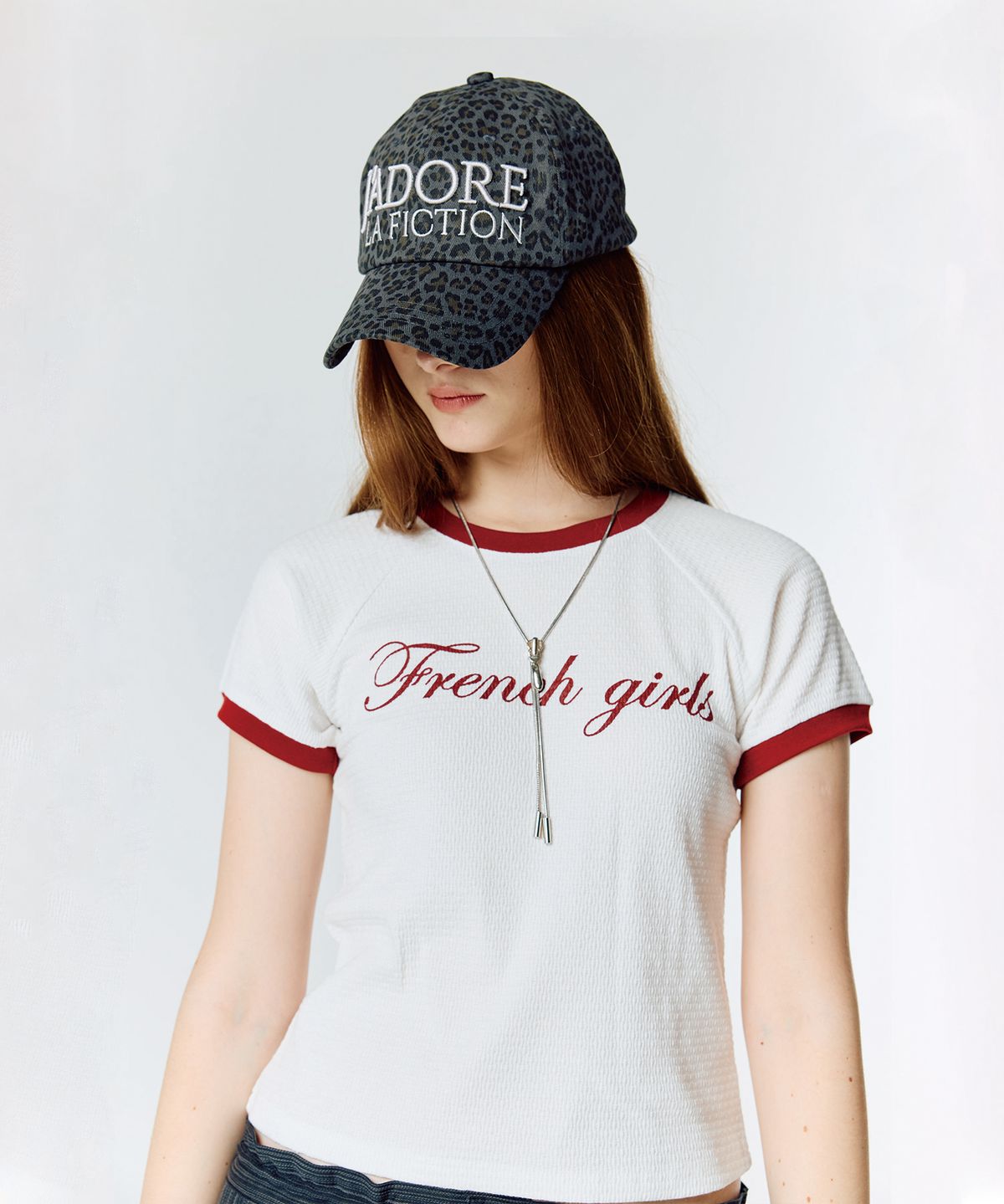 라티젠(LARTIGENT) L15 RINGER T-SHIRT(WHITE)