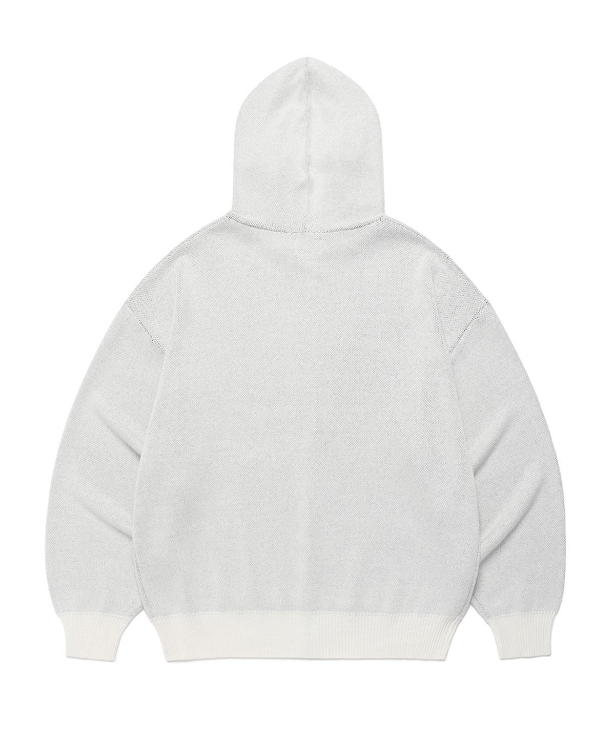 카비시(CAVISH) RUGGED KNIT ZIP UP HOODIE IVORY(CV2FSUK680A)