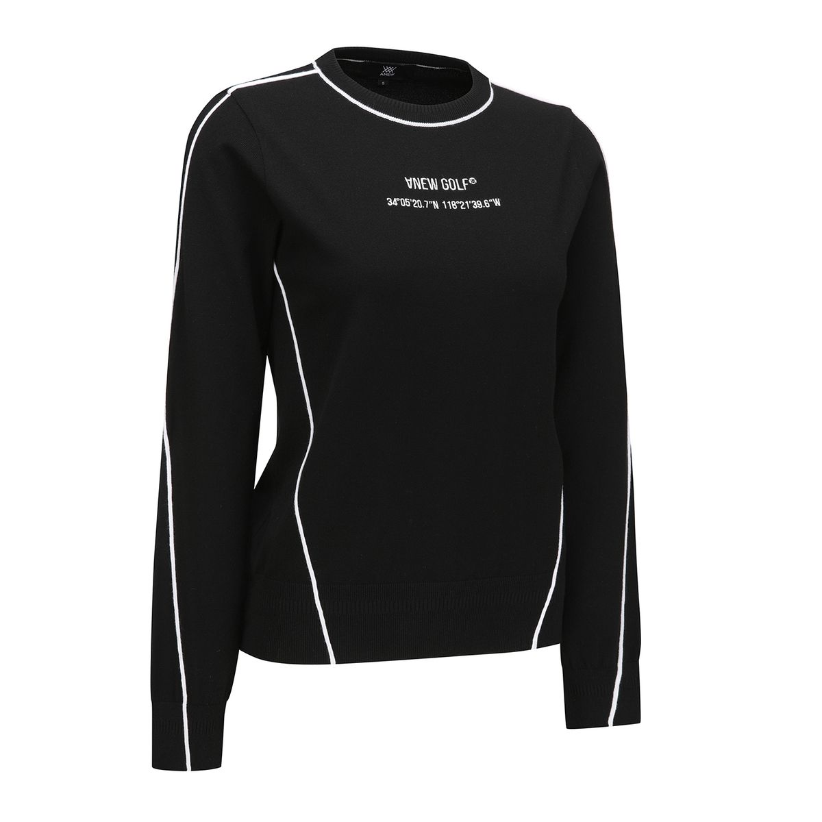 어뉴골프(ANEW GOLF) WOMEN SP ESSENTIAL SWEATER_BK
