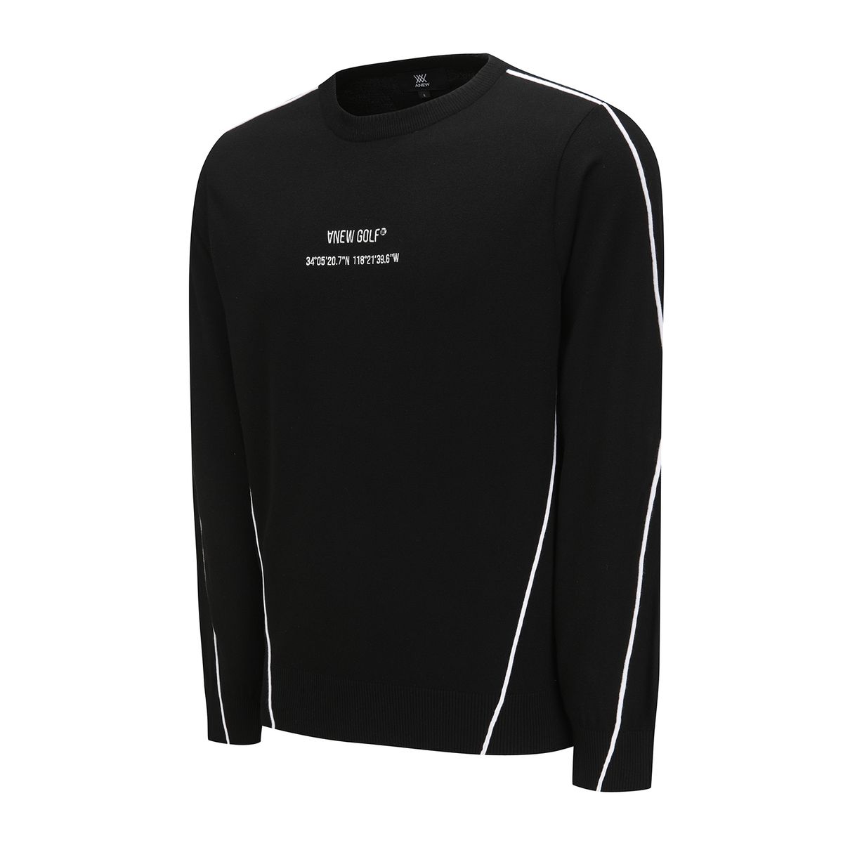어뉴골프(ANEW GOLF) MEN SP ESSENTIAL SWEATER_BK