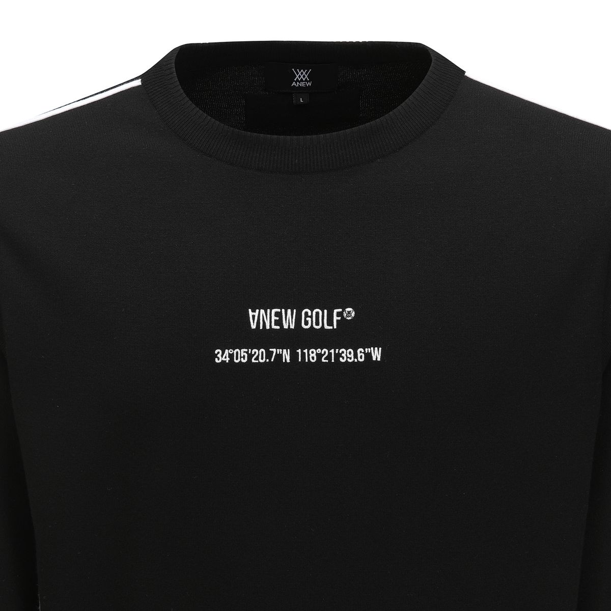 어뉴골프(ANEW GOLF) MEN SP ESSENTIAL SWEATER_BK