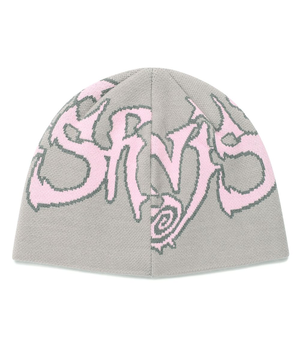 MUSINSA公式 | CAVISH PSYCHE JACQUARD BEANIE GREY(CV2FSUAB20A)