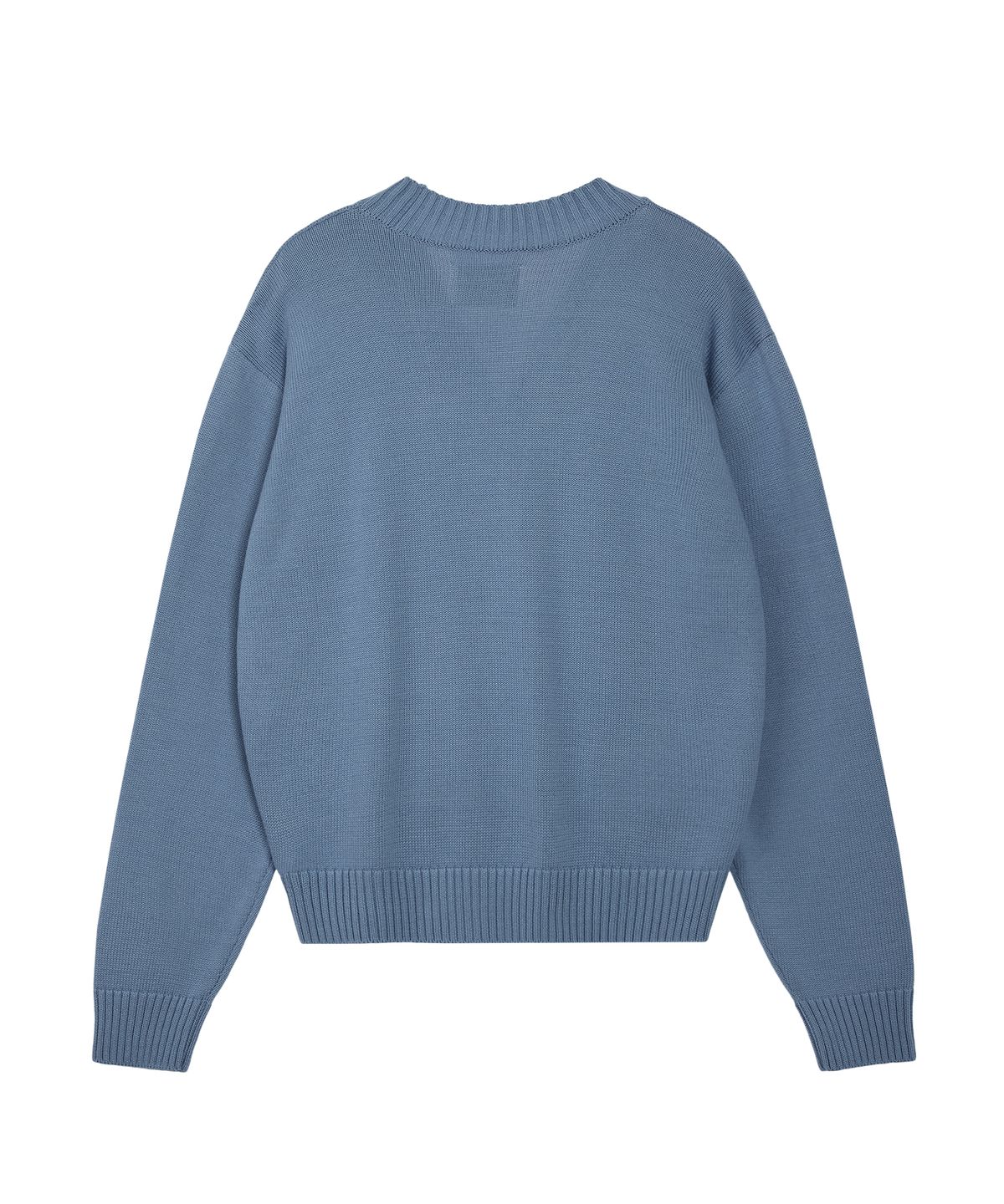 레스트앤레크레이션(REST&RECREATION) V-NECK KNIT CARDIGAN - SKY BLUE