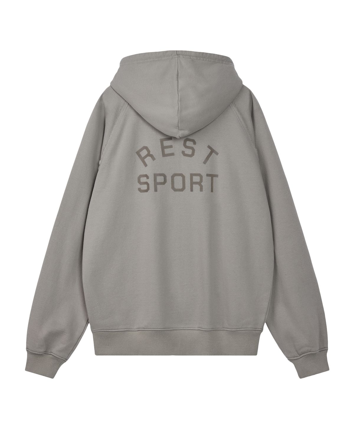 레스트앤레크레이션(REST&RECREATION) RS ZIP-UP HOODIE - GREY