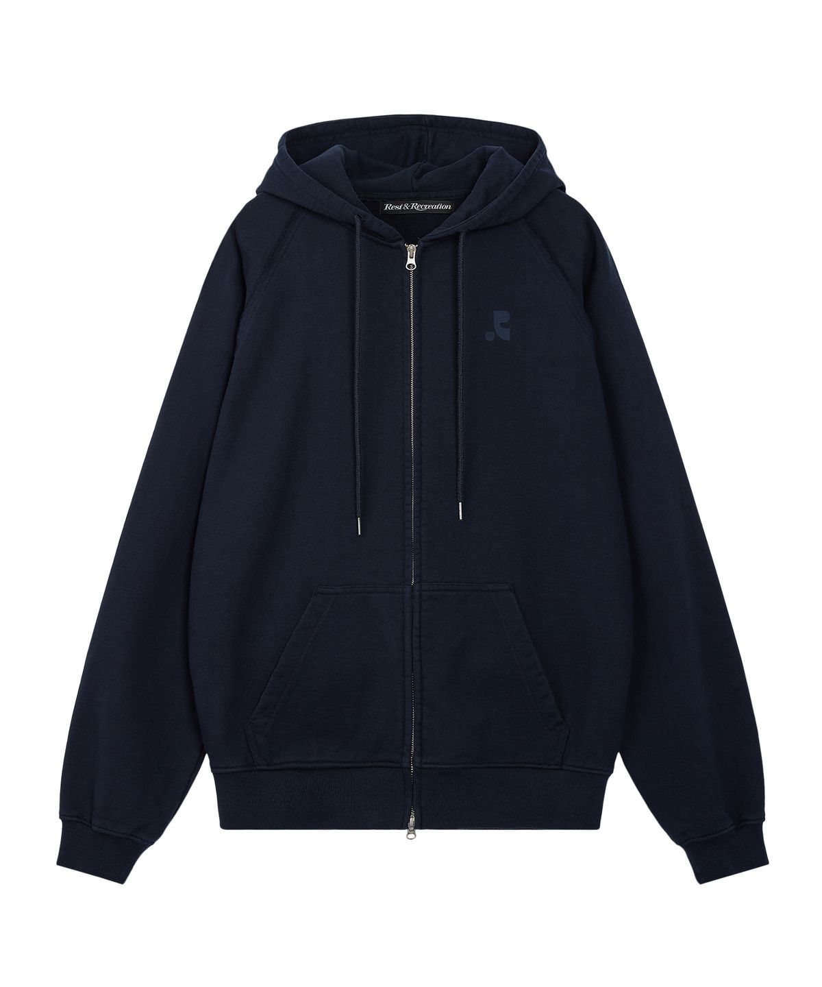 레스트앤레크레이션(REST&RECREATION) RS ZIP-UP HOODIE - NAVY