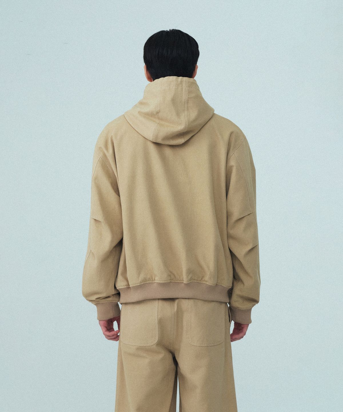 레스트앤레크레이션(REST&RECREATION) COTTON HOOD JACKET - BEIGE