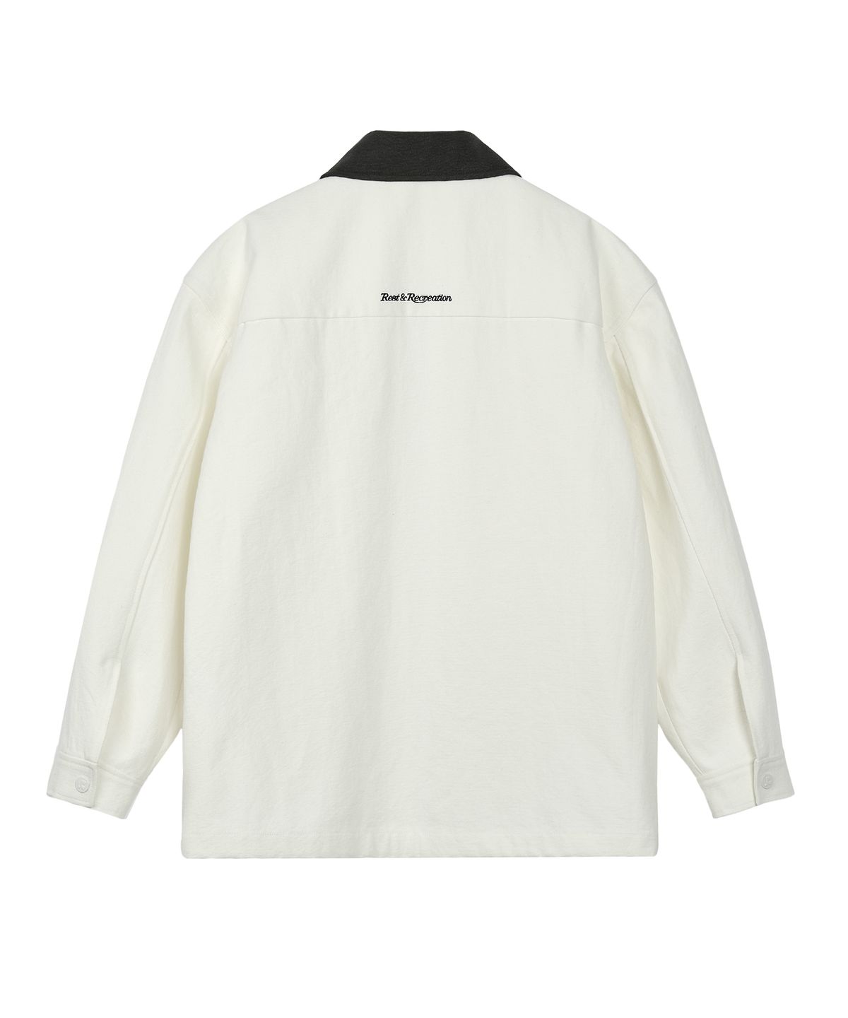 레스트앤레크레이션(REST&RECREATION) COTTON WORK JACKET - WHITE